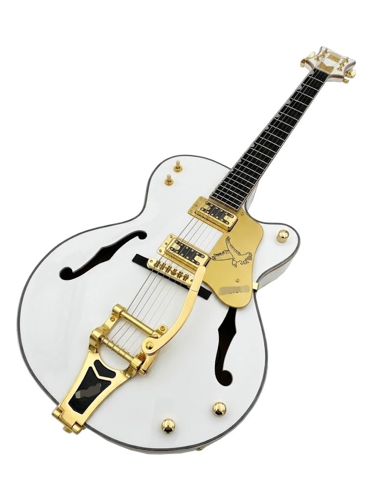 Chitarra elettrica a corpo solido, stile modificato a strisce personalizzate con tremolo bloccabile, 6 corde full size for hard rock (Guitarra Eléctrica)