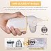 INTEY Aspirador Nasal Eléctrica, Protección Antirreflujo, 2 Boquillas de Silicona, Dispositivo de...