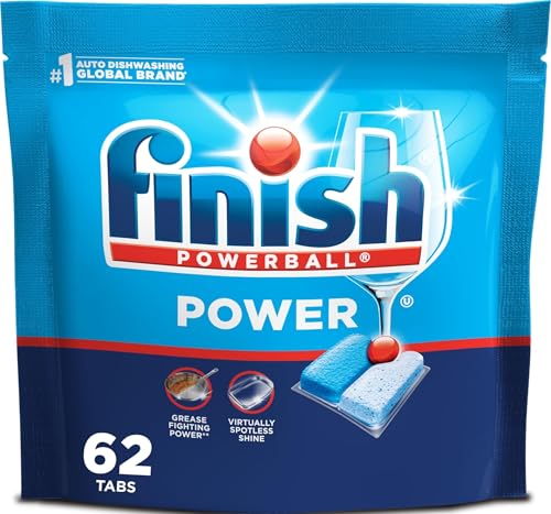 Finish Power Dishwasher Pods, No Pre-Rinse...