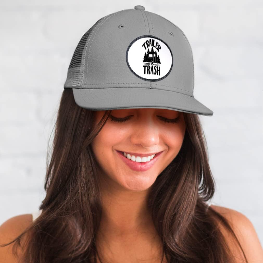 Custom Patch Hat Trucker Baseball Cap Canvas Trees Dad Hat for Men & Women