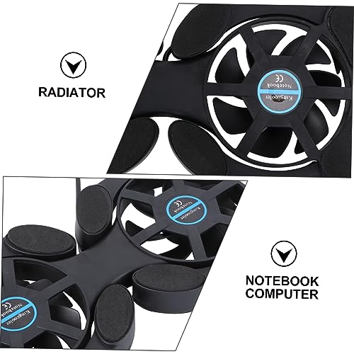 Base enfriadora portátil para notebook plegable con ventiladores USB miniatura 5
