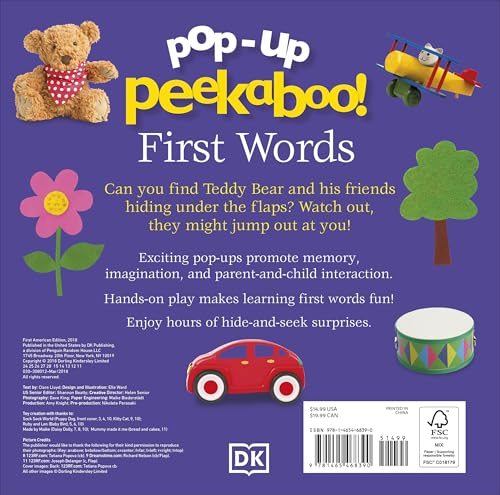 Pop-Up Peekaboo! First Words: A Chatty Surprise Under Every Flap! image 5