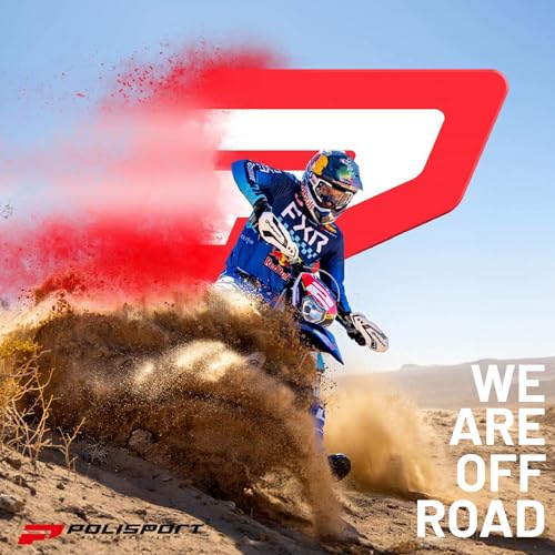 Polisport 91028 - Polisport Enduro Plastic Replica Kit Per Chi Cerca La Qualità Oem Per Moto Gas Gas In Colore Nero - 8