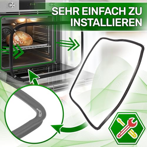 Backofen Dichtungsgummi 440x340 mm mit Original Code 255440101 für Arcelik für Beko - Garantie 5 Jahre - ONIX TECH