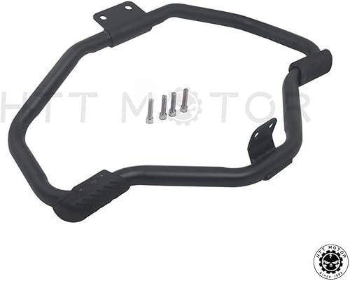 Miniatura 2 de HTT Group barra protectora frontal para motocicletas, color negro mate. Apta para Harley Davidson de 2005-2016, Iron 883 XL883N XL1200N XL1200L 48