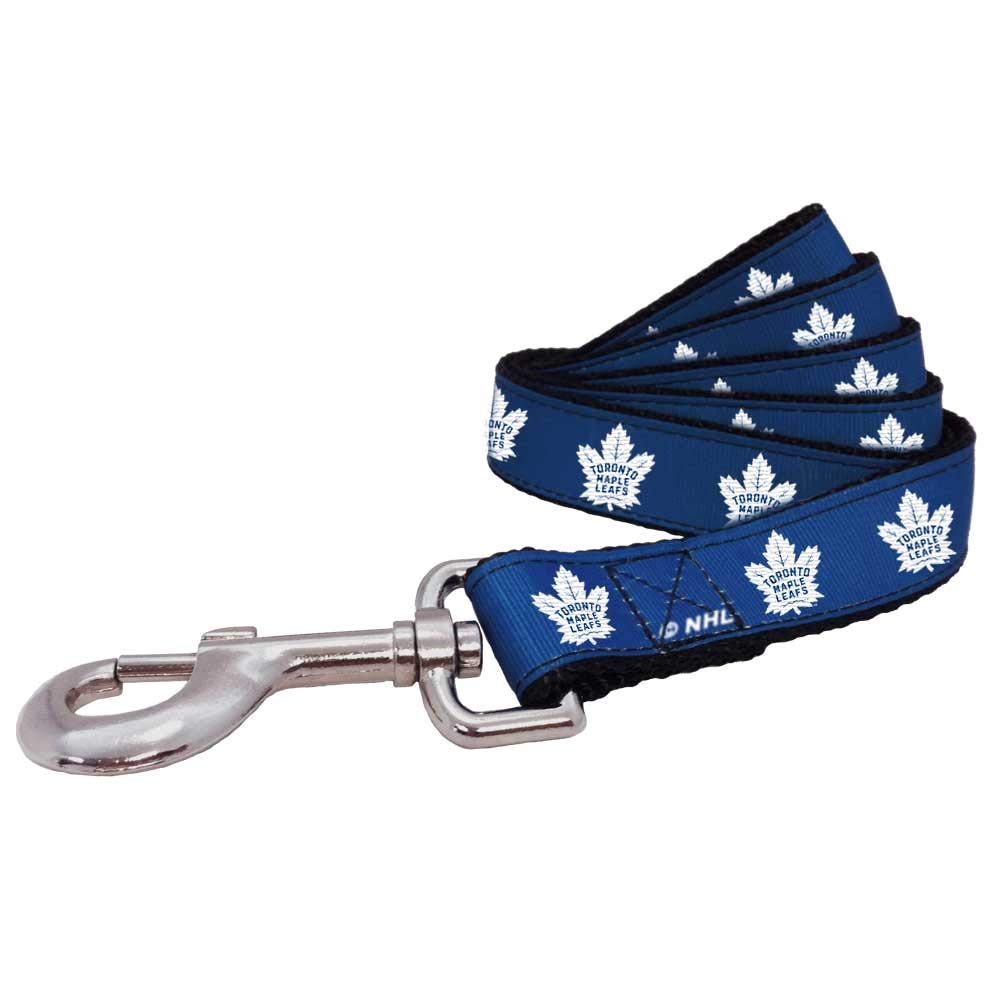 Laisse pour chien NHL Toronto Maple Leafs bleu roi grand chien
