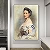 Number Painting for Adults The Princess Victoria Princess Royal As Crown Princess of Prussia in Painting by Franz Xaver Winterhalter Arts Craft for Home Wall Decor #1