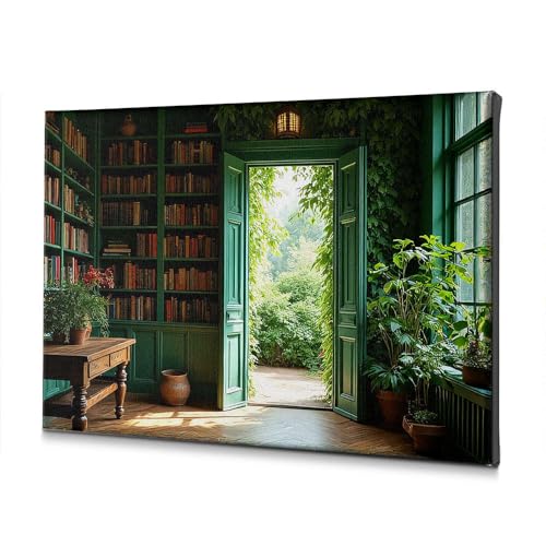 Impression sur toile de Pâques pour égayer le salon avec un jardin
