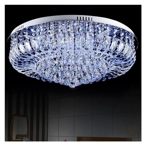 Lustre en cristal K9 moderne plafonnier de luxe pour salon - 2