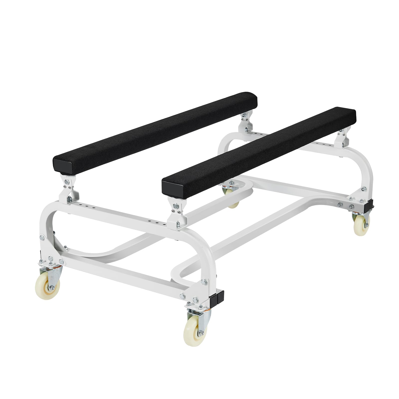 VEVOR Jet Ski Dolly 590kg Tragfähigkeit, Bootswagen, Transportwagen zum Bewegen von Wasserfahrzeugen, verstellbare Kojen mit 4 Rollen & 2 Bremsen, robuster Slipwagen für Kajaks, Jet-Skis, Schnellboote