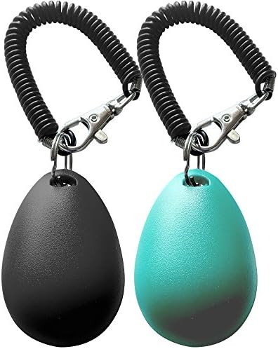 Pet Training Clicker with Wrist Strap — texture and fabric close-up