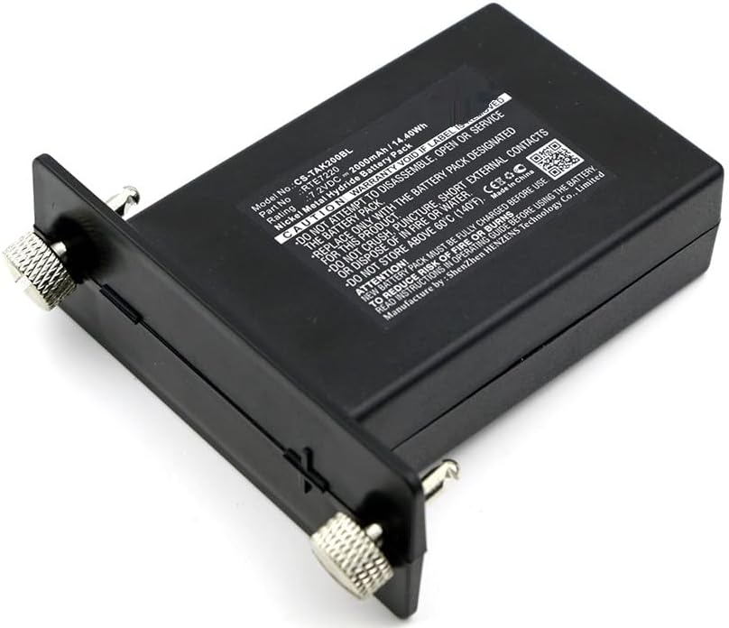 2000mAh Battery Replacement for Teletec AK2 Transmitter FW43 AK2 Transmitter 10191556 AK2 Transmitter FW24 RTE7220 (7.2V)