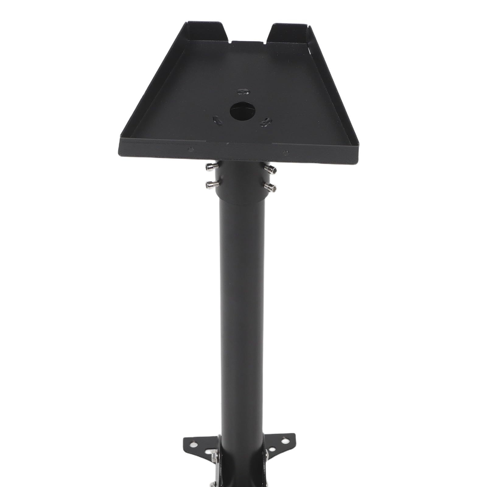 1 Juego de Soportes para Antena de Techo o Pared - Soporte Resistente para Antena de TV de Exterior, de Montaje en Techo para Puente de Red, 1,6 Pulgadas de diámetro