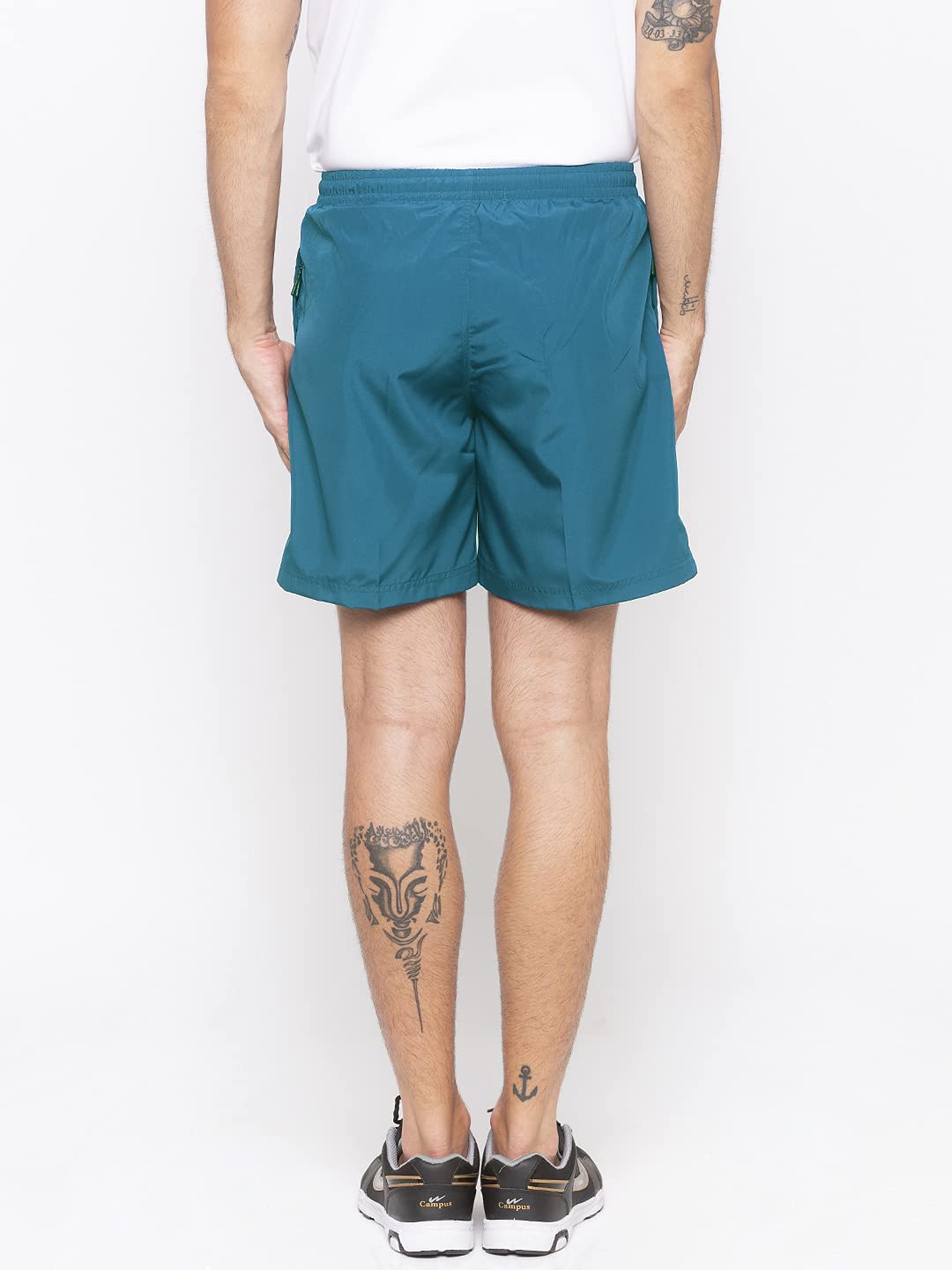 berge’ Men Polyester Sports Wear Breathable Shorts with Branded Zipped Pockets for Running Sport Workout berge’ Men Polyester Sports Wear Breathable Shorts with Branded Zipped Pockets for Running Sport Workout