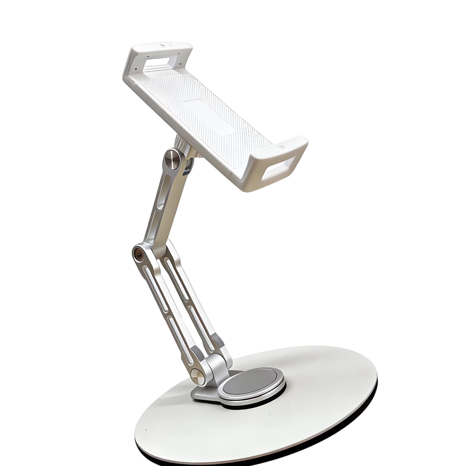 BWANGIAO Adjustable Tablet Stand with 360 Degree Rotatable Base Foldable Tablet Holder for Ergonomic
