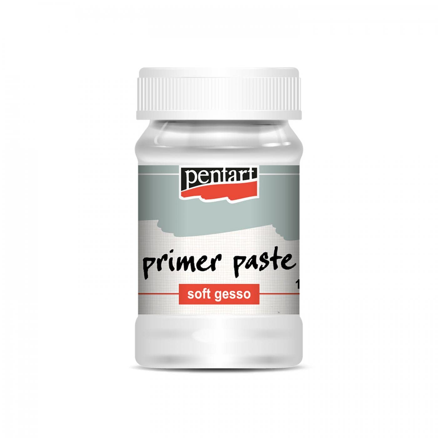 Pentart White Primer Paste, Soft 100 Ml, One