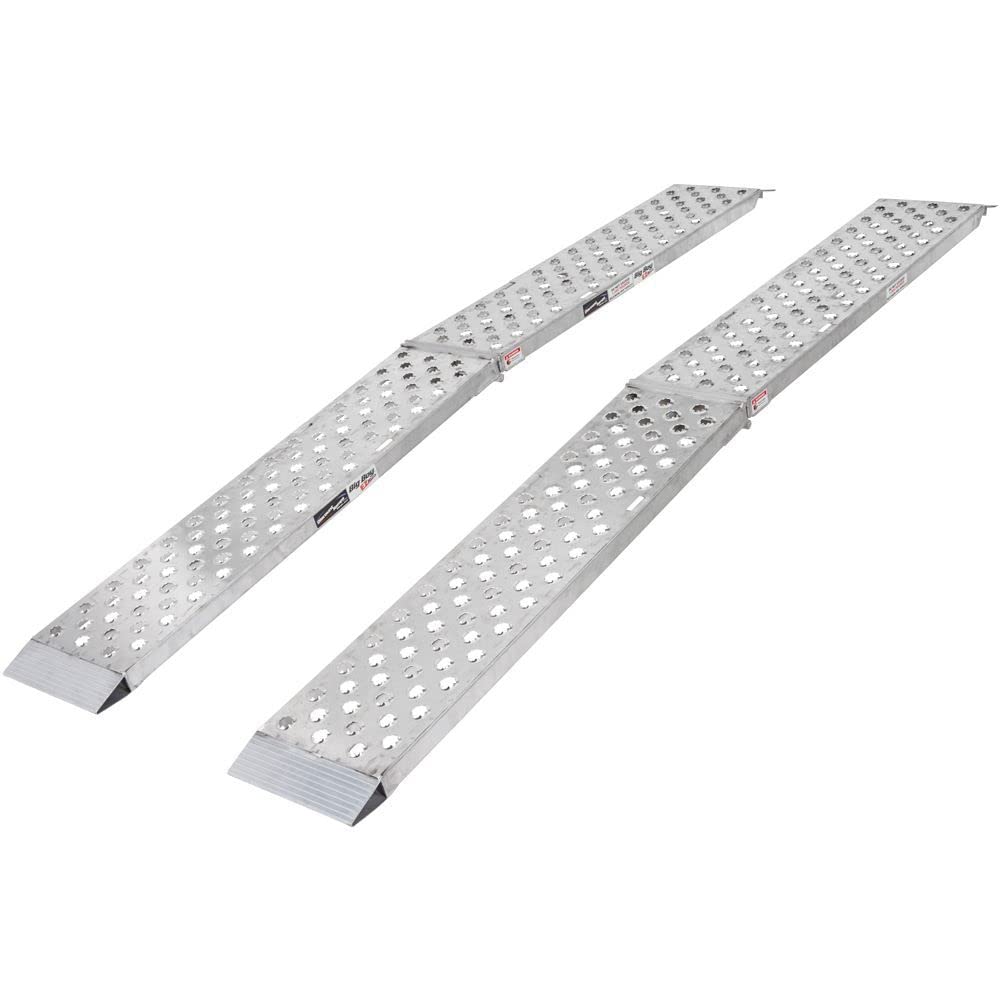 Big Boy MF2-12014-EZ-LAWN Aluminum 10' Arched Folding Lawn Mower Ramps