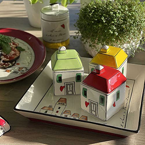 Centre de table rouge Egan une idée cadeau originale et unique