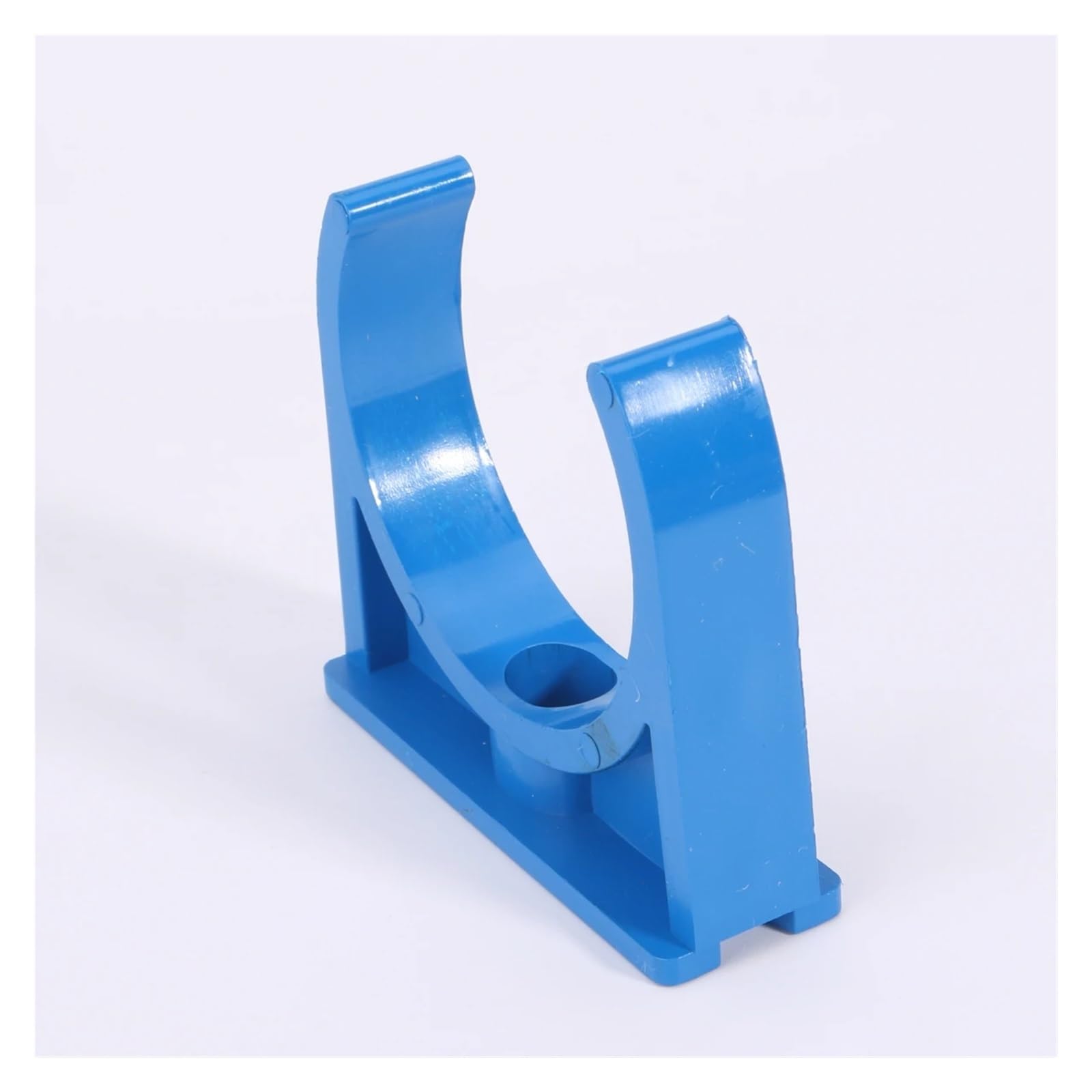 Blaue U-förmige PVC-Rohrschelle, Rohrstütze, Zubehör, Bewässerungsrohr, Aquarium, Aquarium-Rohrschelle(40mm(50 PCS))
