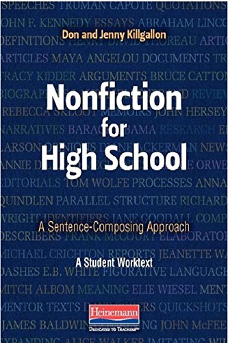 Nonfiction for High School: A Sentence-Composing Approach