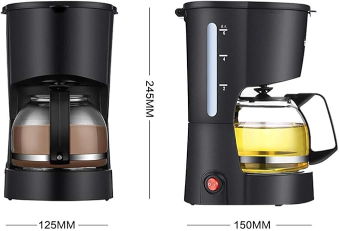 Cafetera de Goteo Automática con Capacidad 600ml y Función Antigoteo miniatura 3
