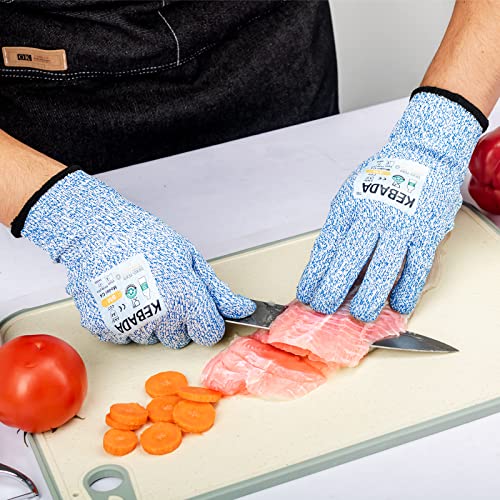 Image of Kebada C4 Cut Resistant Gloves, ANSI A4, 100% Food Grade, 1 Pair