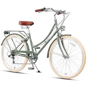 クリーム色シティサイクル 前部バスケット付き Amazon.co.jp: シティー・ファミリーサイクル - 自転車本体