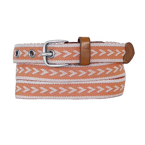 Ceinture tressée corail Eddie Bauer Cascade petite taille accessoire pantalon