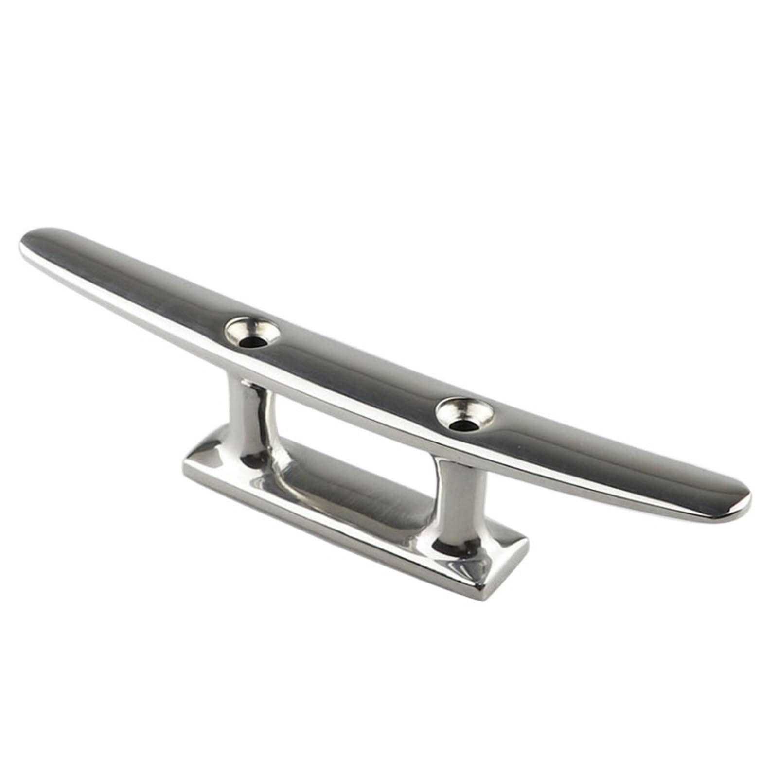 Taquet d'amarrage combiné 12,7 cm en acier inoxydable 316 poli pour pont de bateau et yacht