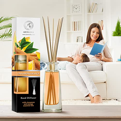 Diffusore a Lamella Cannella & Arancia con Oli