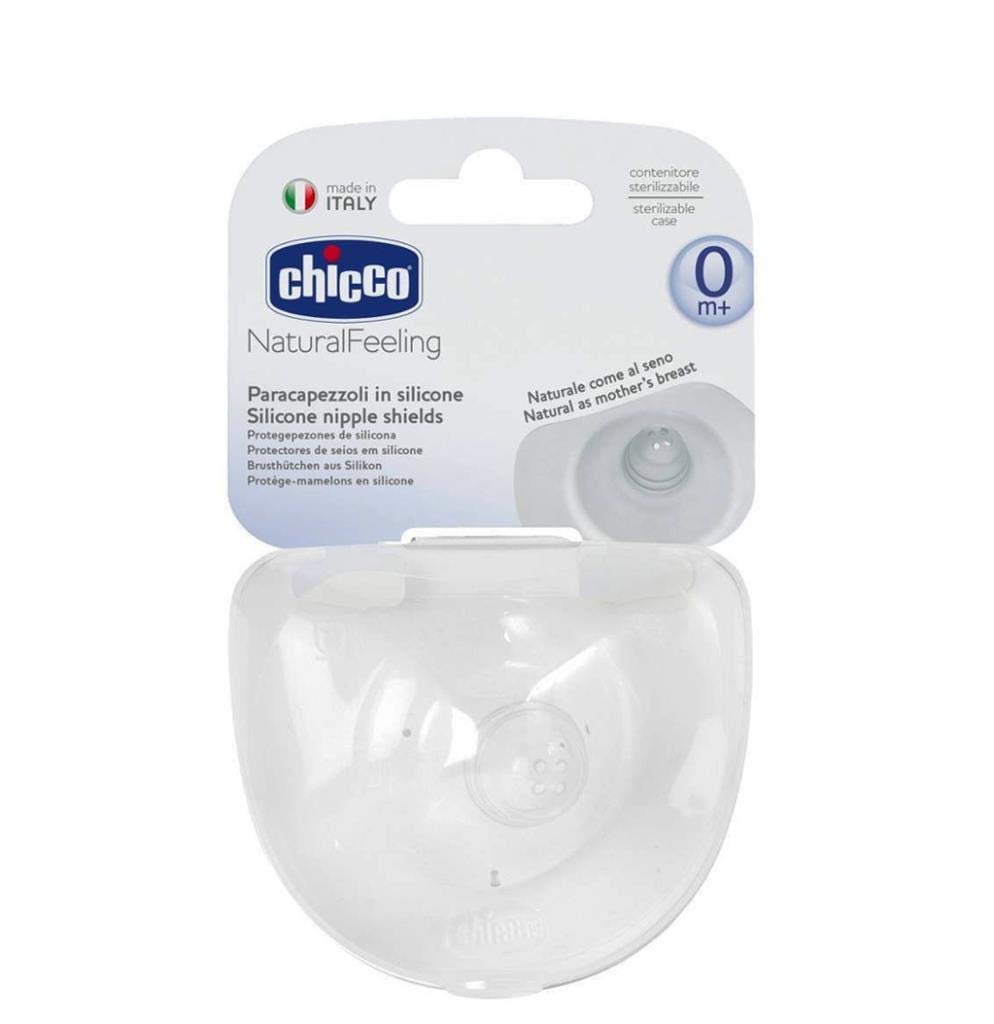 Chicco NaturalFeeling Nipple Silicone Large Size 2 Pieces