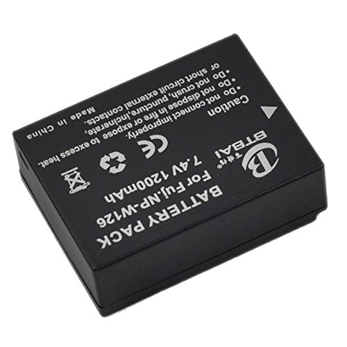 Batería NP-W126 y cargador USB individual para cámaras XT2 XT1 XT20 XE2 XA3 3