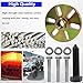 FBSCTMH Flywheel Puller with Hardware Kit Fit for Polaris Trail Blazer 250 330 400 Trail Boss 330 Xpedition 325 425 Xpress Xplorer 300 400 500 Sportsman 400 450 500 600 700 800 RZR 800 Ranger 500