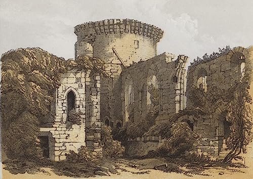 Château de Bothwell affiche de arts pour decoration salon élégante 60x90cm
