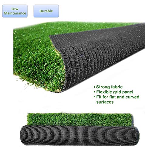 Image of Artificial Grass Artificial Grass Mats Carpet for Balcony - for Home Garden Size (6.5 x 14 Feet)