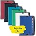 Five Star 7 Pocket Expanding File Organizer + Study App, Plastic Expandable File Folders with Customizable Tabs & Clear Cover, Holds 11
