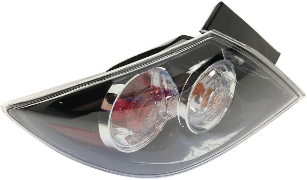 For Mazda 3 Hatchback 07-09 Tail Light Assembly Standard Type Outer Driver Side DOT Certified | MA2804106 | BR5S-51-160C