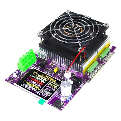 Sarini Tester di carico elettronico SB Tester di capacità della batteria di carico elettronico a corrente costante regolabile Tester di potenza di resistenza di scarica intelligente 150W