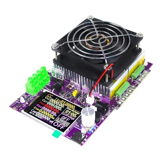 Sarini Probador de carga electrónica Probador de capacidad de batería de carga electrónica de corriente constante ajustable Probador de potencia de resistencia de descarga inteligente SB 150W