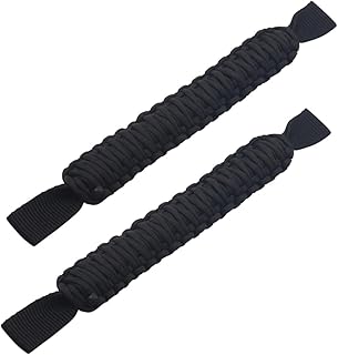 VICASKY Alça De Apoio De Cabeça De Carro 2 Peças Alça De Mão De Passageiro Alça De Mão De Segurança Barras De Rolagem Acolchoadas Alças Pretas Alça De Carro Acessórios Para Assento De