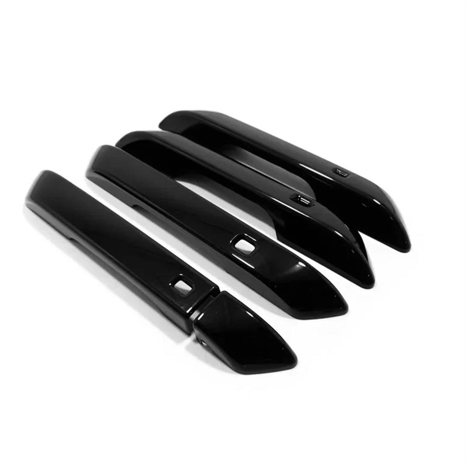 KJHOPY Car Styling Carbon Fiber Outer Door Bowl Handle Stickers Protection Covers Trim for Kia for Carnival KA4 2021-2023 Exterior Door Handle(A)