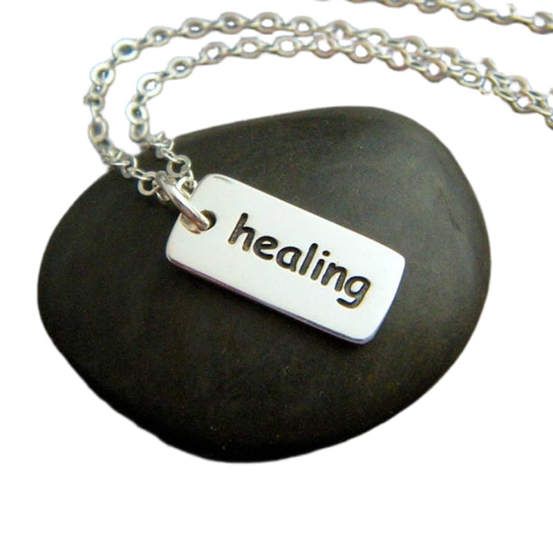 Collier de guérison LKBEADS en argent sterling pour sublimer votre style décontracté chic