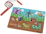 KidKraft Boys Magnetic Bug Magnetic Puzzle, (8 Piece)
