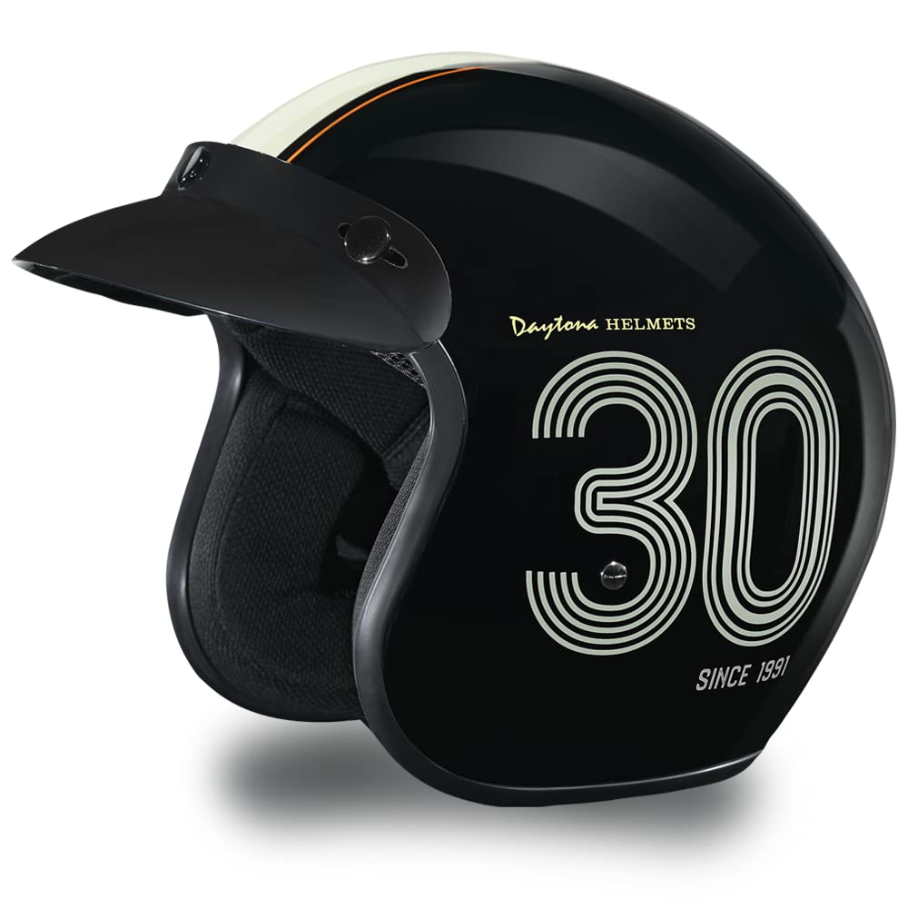 Daytona Helmets 3/4 Open Face Motorcycle Helmet