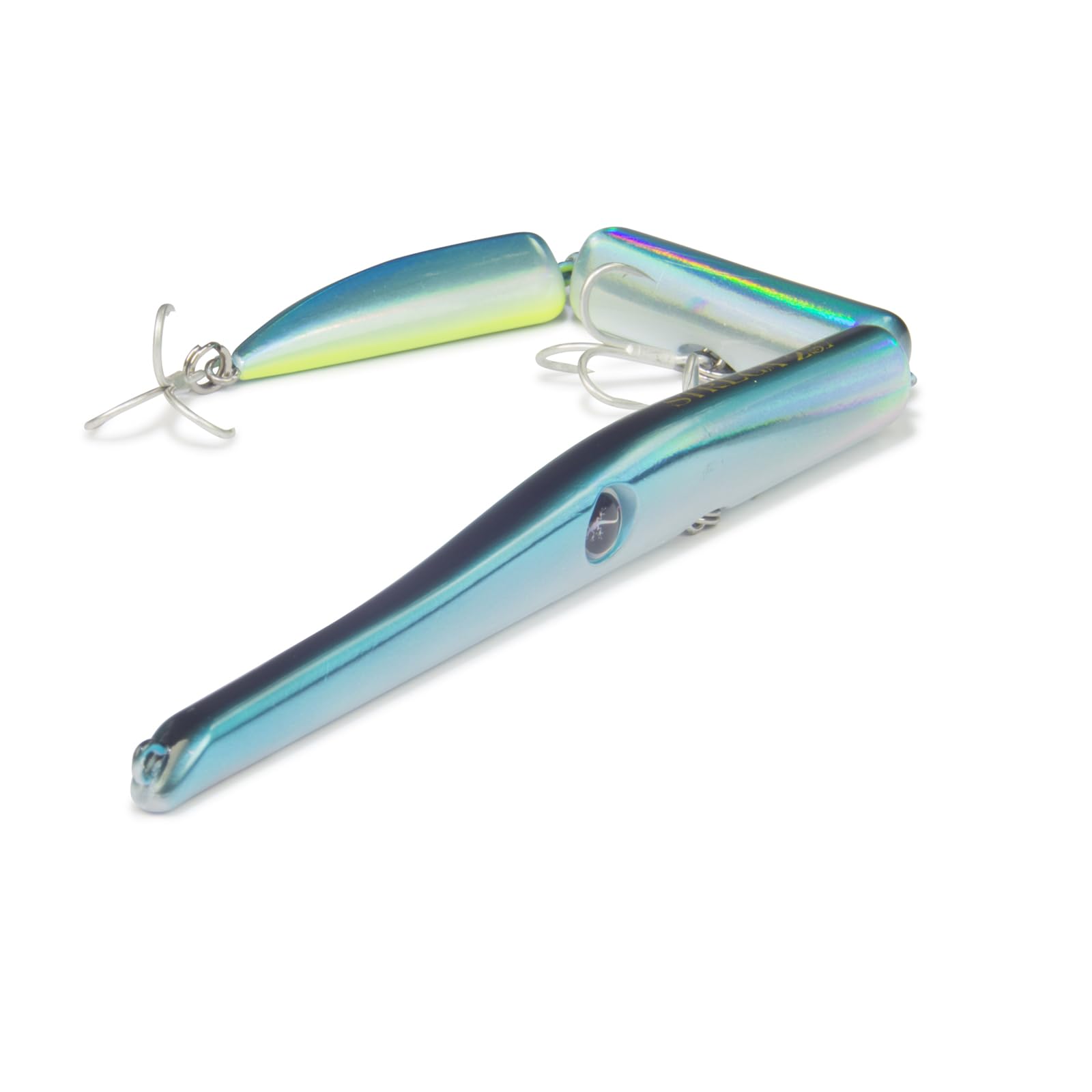 Seaspin Strega 257 – Esca Artificiale per la Pesca a Spinning, Swimbait Lipless Snodata Affondante 257 mm 35 g – Due Azioni in Una, Ancorette BKK 4X – Per Serra Barracuda Lecce Tunnidi Spigole