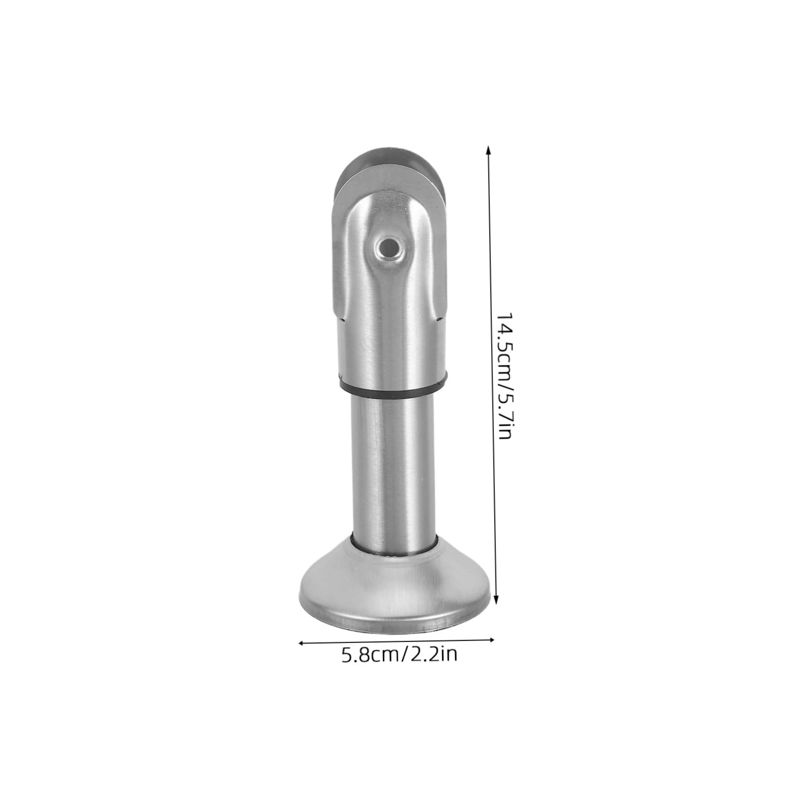 iplusmile Set 4pezzi Staffe Divisorie per Orinatoio in Inossidabile Argento Gambe di Supporto ad Alta Capacità di Carico per Partizioni Bagno Installazione Facile