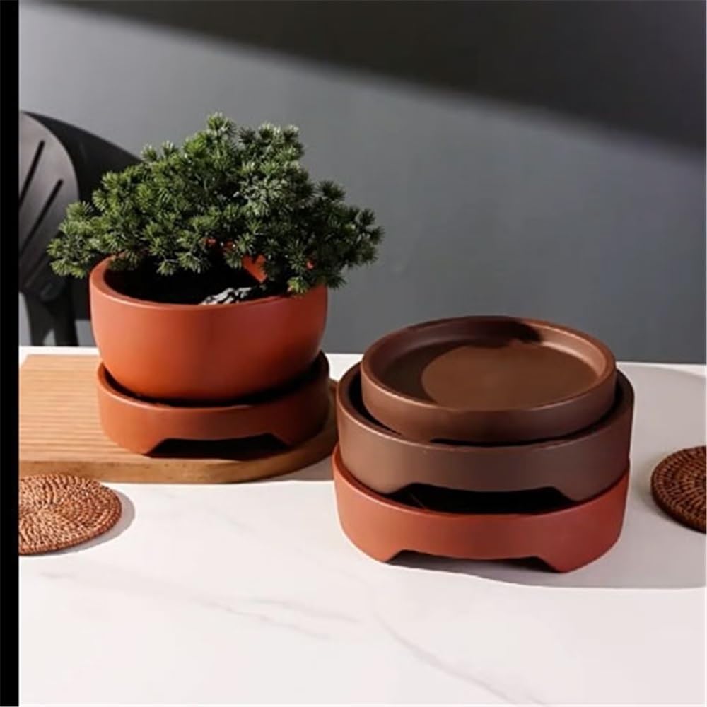 podstawka pod doniczkę do roślin, podstawka pod doniczkę, podlewanie roślin, okrągła ceramiczna doniczka do kwiatów (dł.)