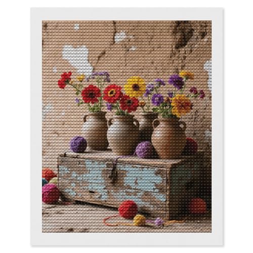 Kit de peinture diamant 5D adulte maccbn : broderie strass et art DIY