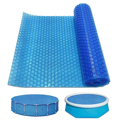 Tanque de piscina cubierto, tanque de tela Oxford, cubiertas de jacuzzis a prueba de polvo e impermeables, y piscina de retención de calor, cubiertas solares para piscina sobre el suelo, manta solar