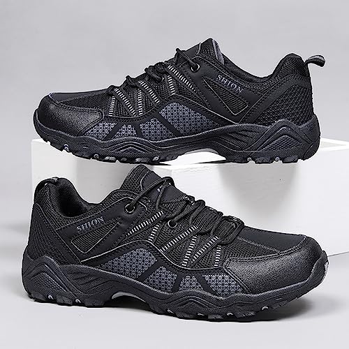 Chaussures de sport pour hommes solides confortables à lacets
